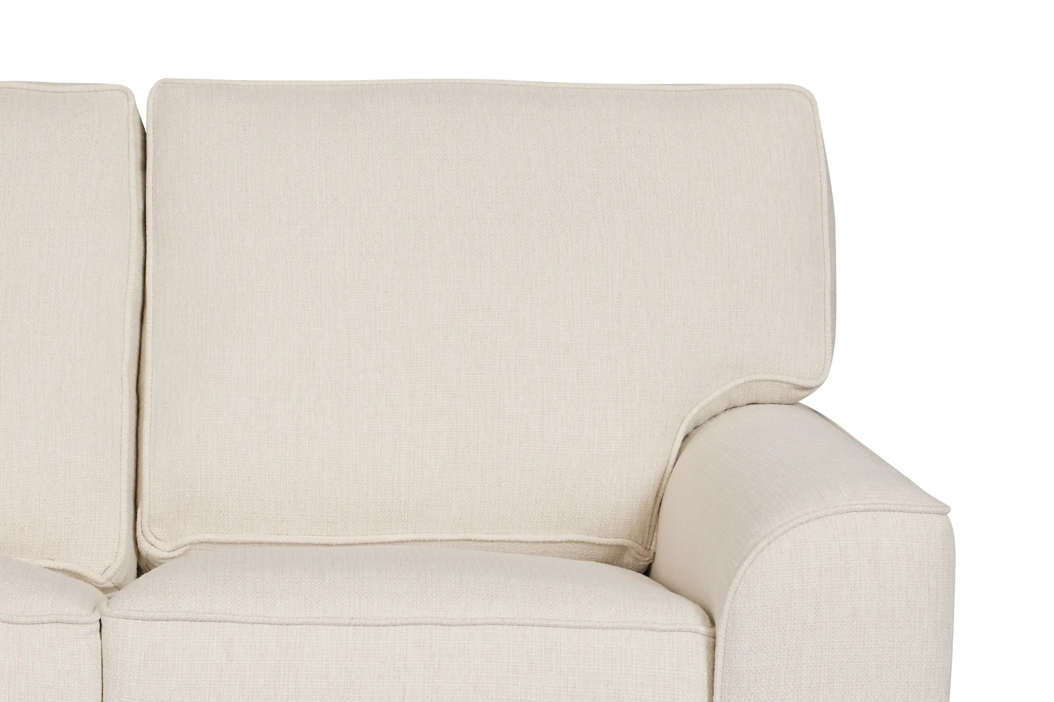 Sinclair Light Beige Fabric Cooling Memory Foam Sleeper