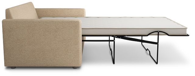 Siesta Elite Taupe Fabric Innerspring Sleeper