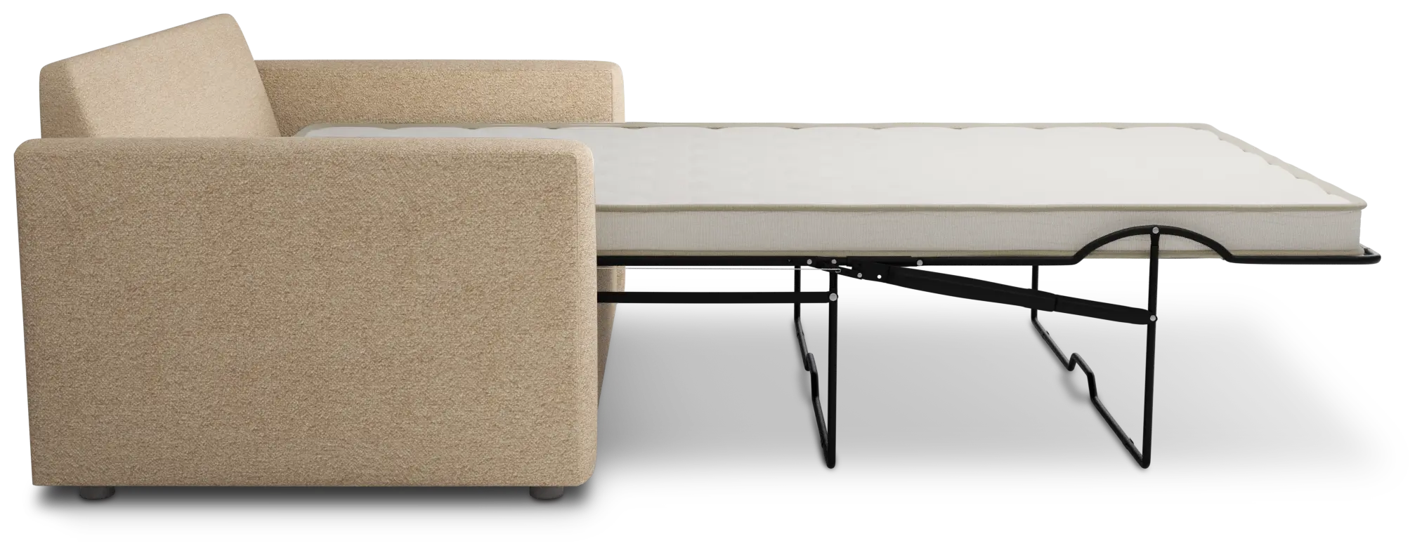 Siesta Elite Taupe Fabric Innerspring Sleeper Siesta Elite Taupe Fabric Innerspring Sleeper