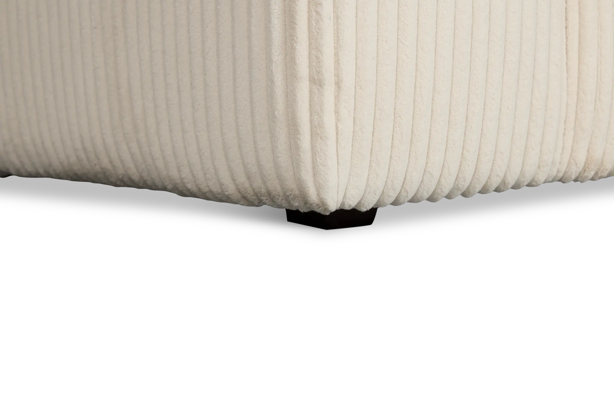 Charlie Ivory Fabric Small Two-arm Sectional Charlie Ivory Fabric Small Two-arm Sectional