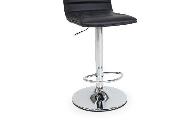 Motivo Black Uph Adjustable Stool