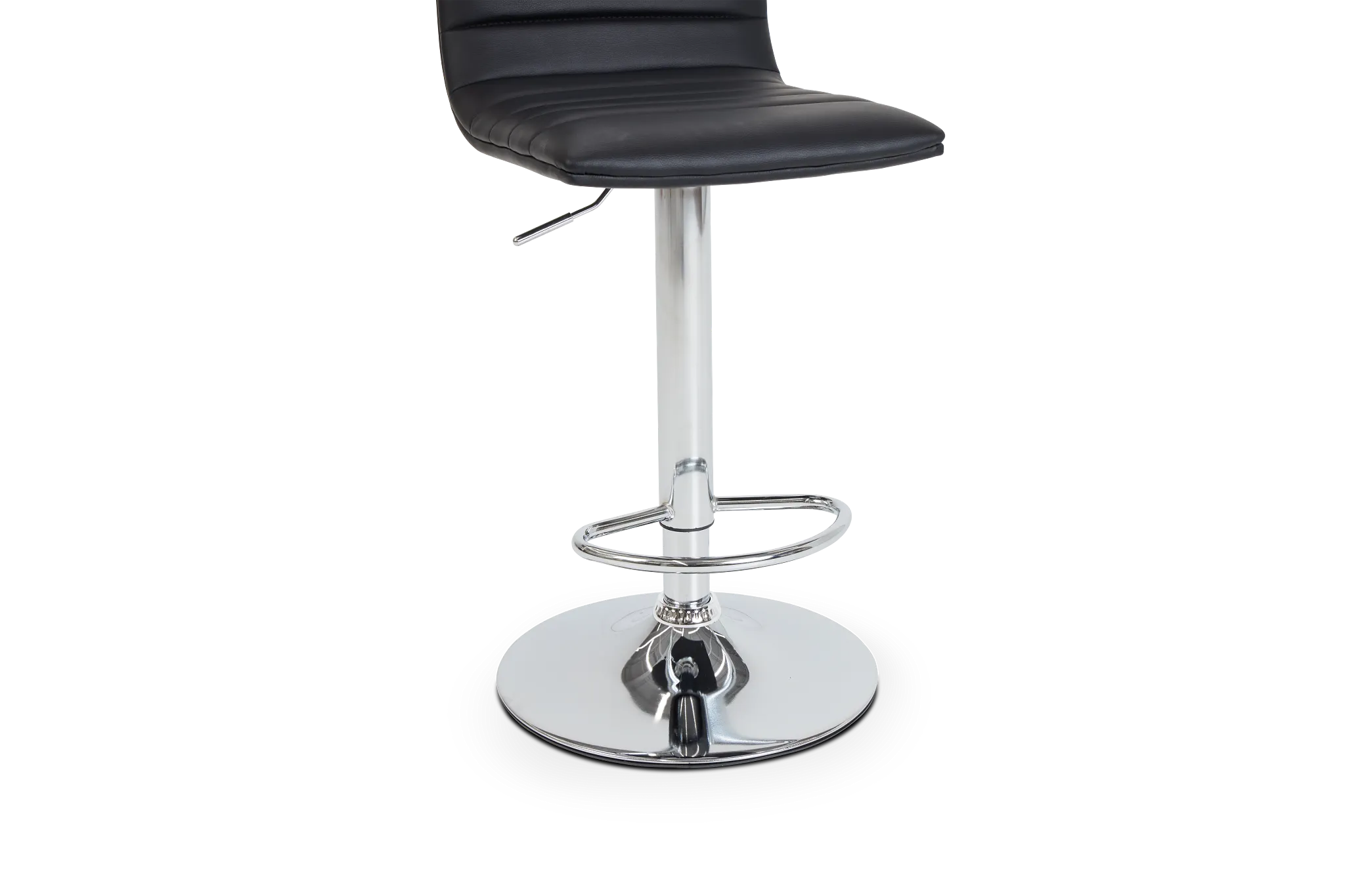 Motivo Black Uph Adjustable Stool