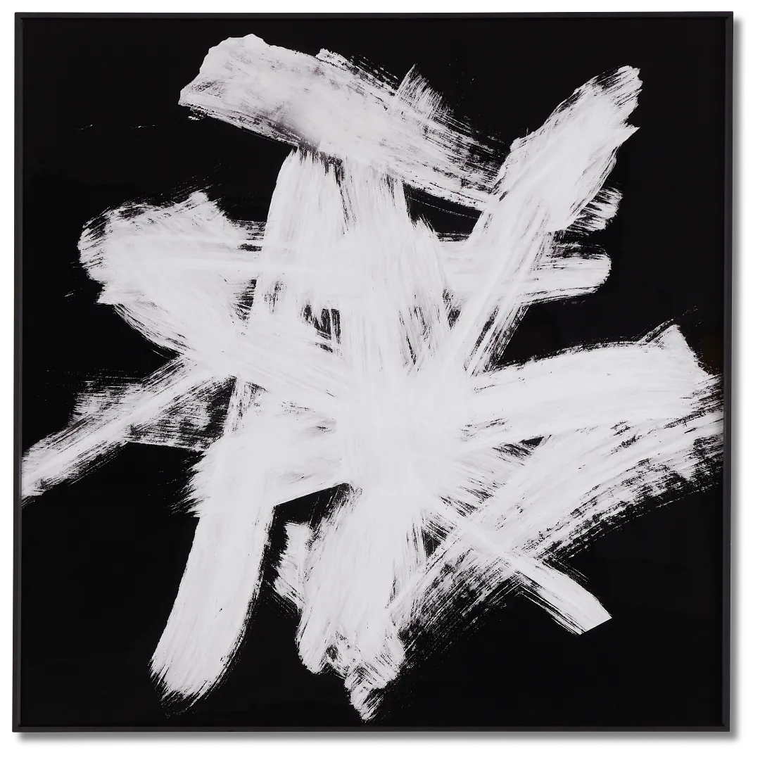 Lilibet White Framed Wall Art