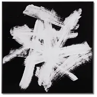 Lilibet White Framed Wall Art