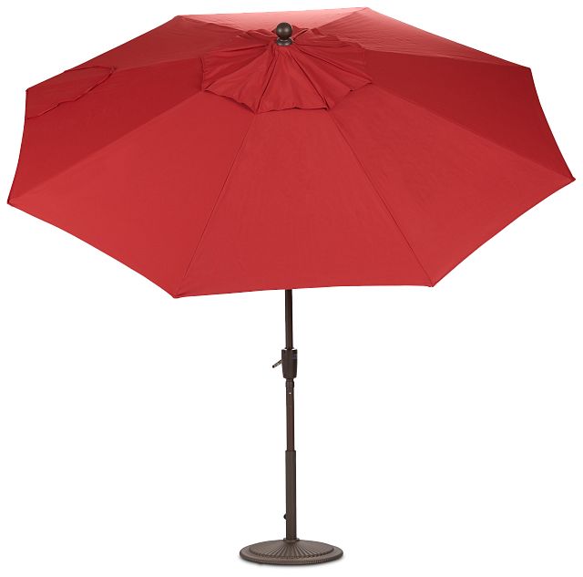Maui Red Umbrella Set (5)