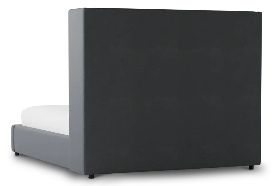 Captiva Joya Gray 60" Upholstered Shelter Bed Captiva Joya Gray 60" Upholstered Shelter Bed