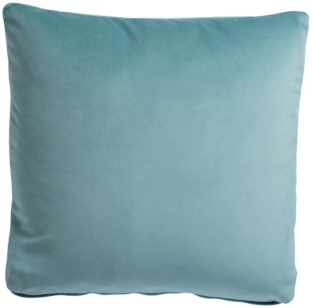 Reign Light Blue 22" Accent Pillow