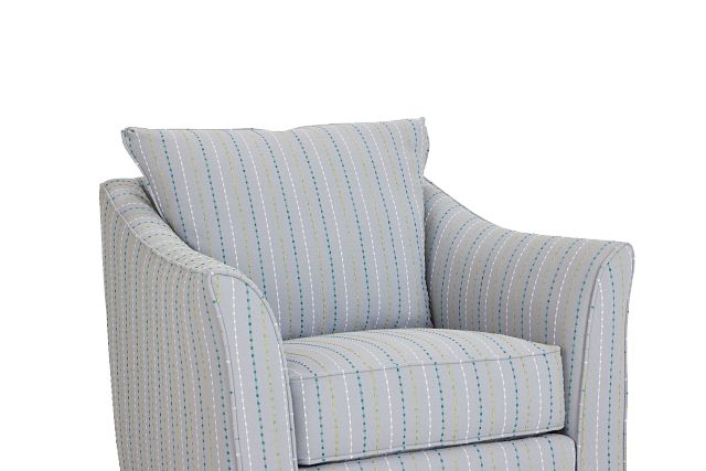 Woodlawn Gray Fabric Accent Chair