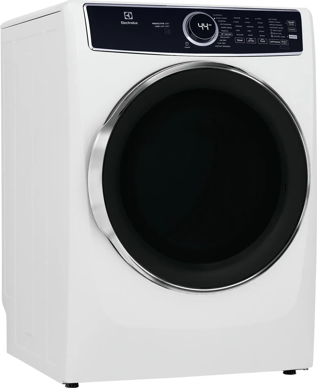 Electrolux 7637 Series White Front Load Gas Dryer
