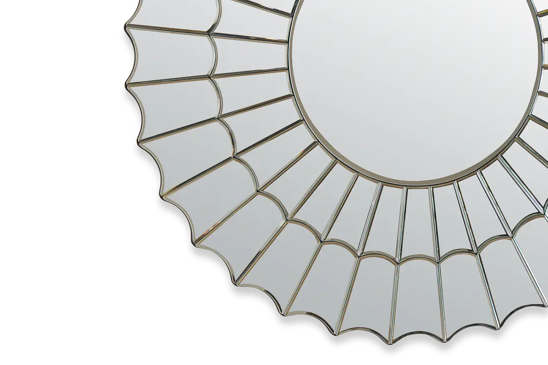 Rinna Silver Mirror Rinna Silver Mirror