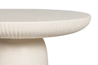 Cypress White Small Round Coffee Table