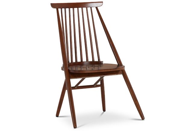 Bowen Mid Tone Wood Side Chair