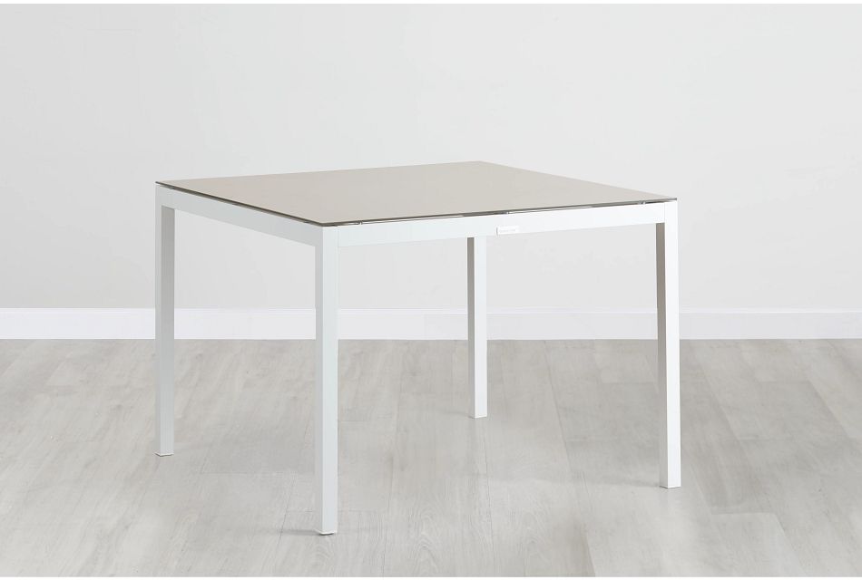 Aventura Champagne 40" Square Table