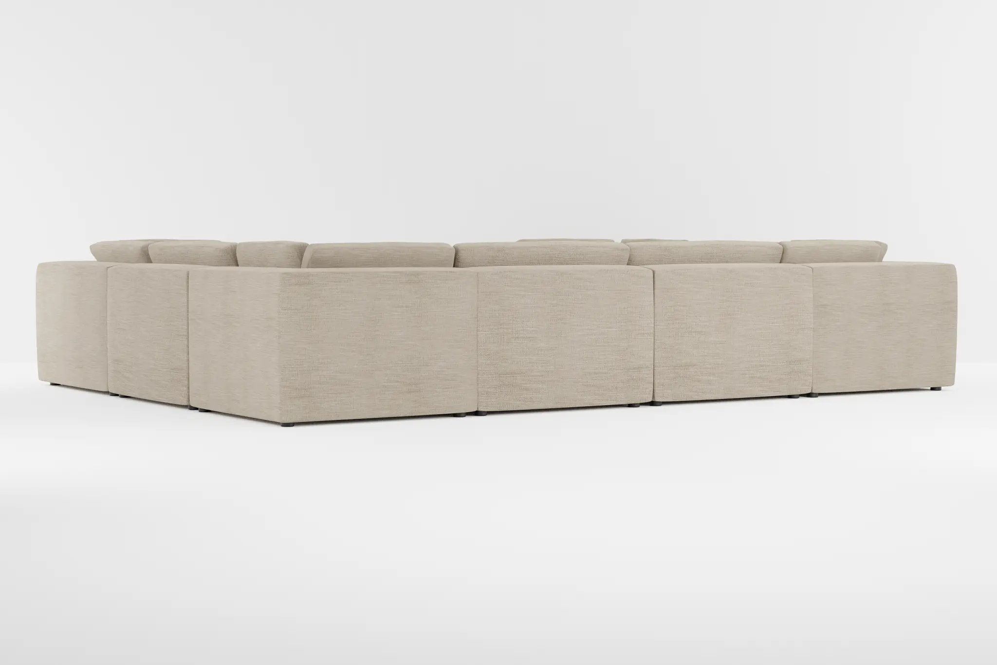 Destin Victory Taupe Fabric 8-piece Modular Sectional Destin Victory Taupe Fabric 8-piece Modular Sectional