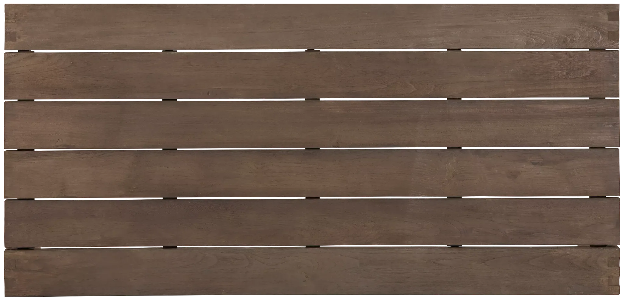 Linear 82" Teak Table & 4 Sling Side Chairs