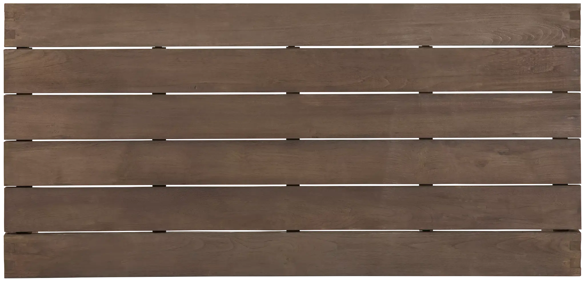 Linear 82" Teak Table & 4 Sling Side Chairs Linear 82" Teak Table & 4 Sling Side Chairs