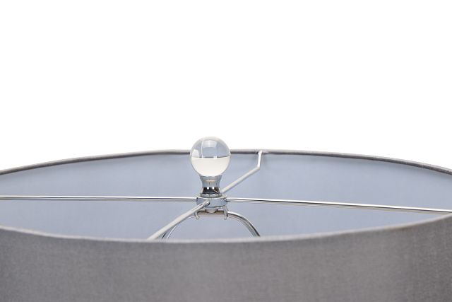 Pippi Gray Marble Table Lamp