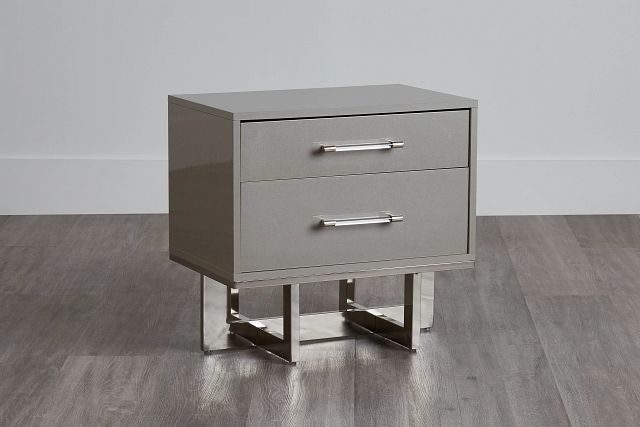 Cortina Champagne Nightstand