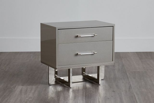 Cortina Champagne Nightstand