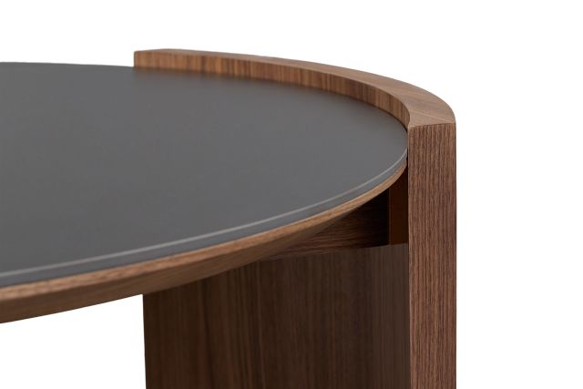 Nomad Mid Tone Ceramic Round Coffee Table
