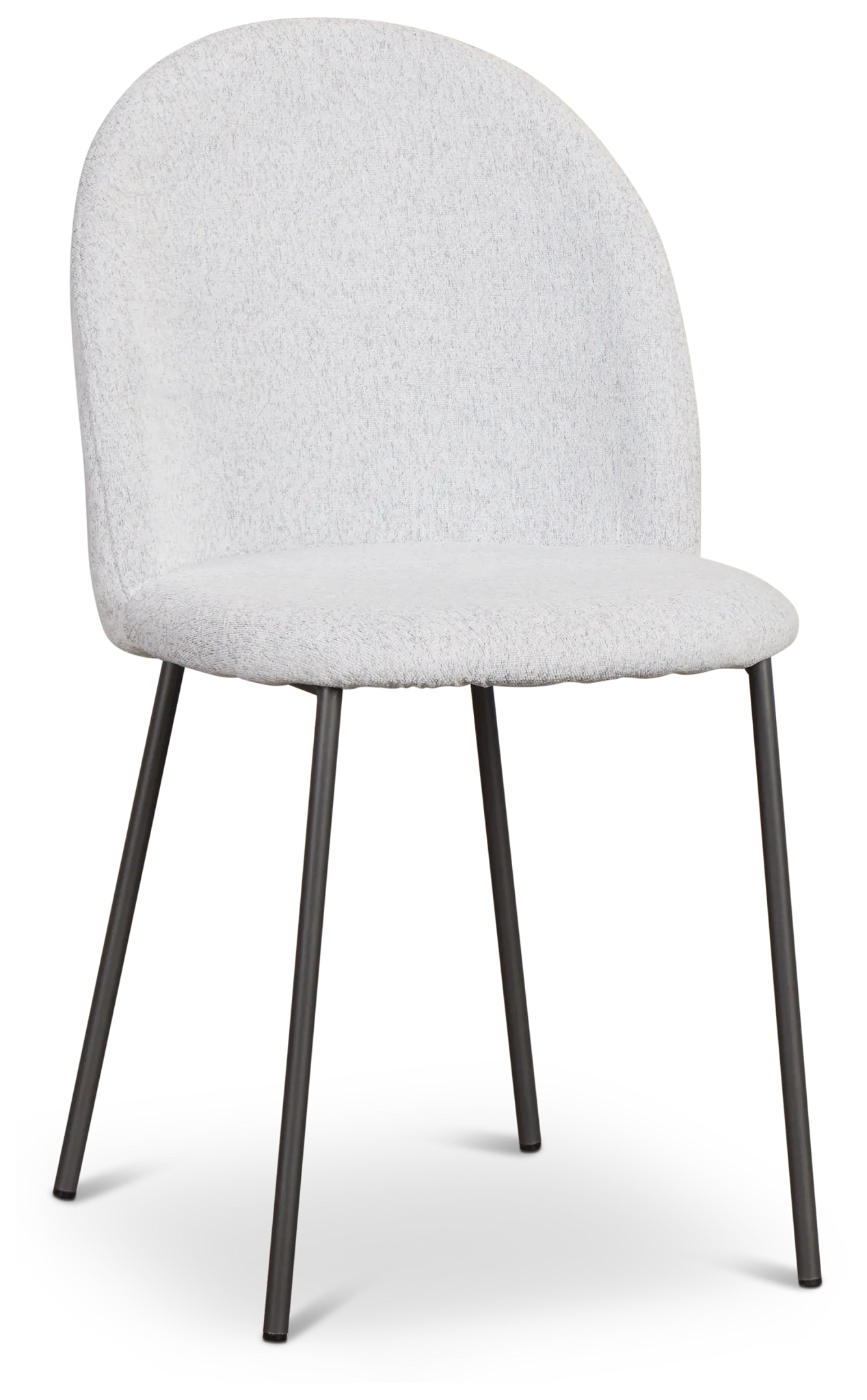 Brentwood Light Gray Upholstered Side Chair