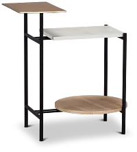 Ellerton Two-tone Rect Accent Table