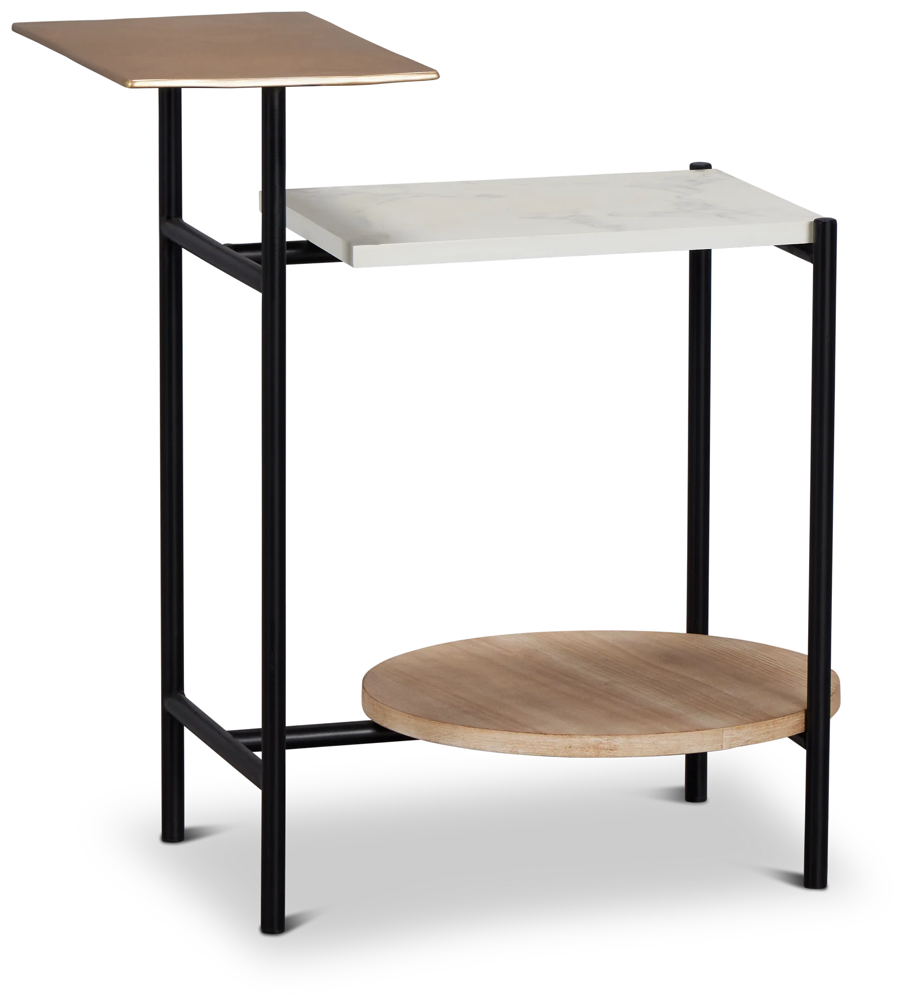 Ellerton Two-tone Rect Accent Table