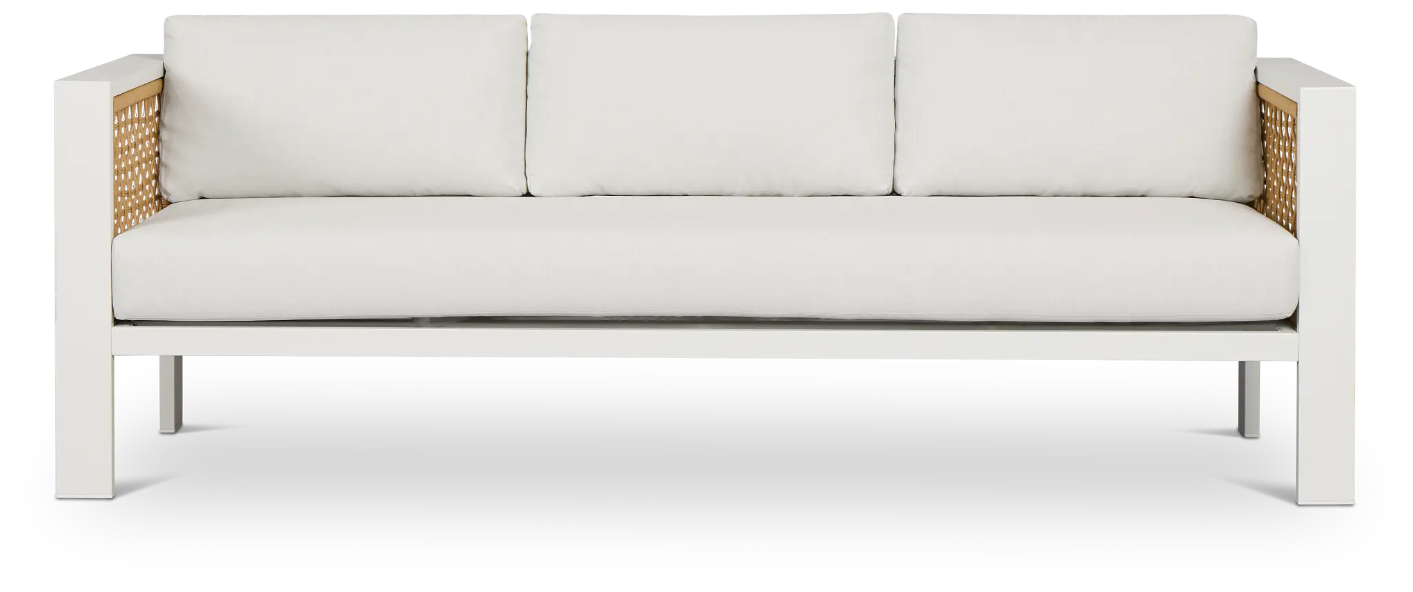 Sunrise White Sofa Sunrise White Sofa