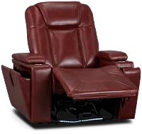 Meta Red Micro Power Recliner