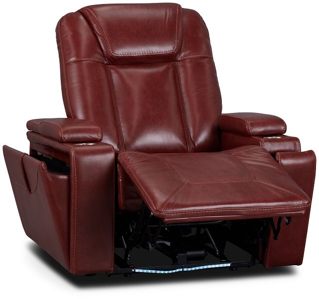 Meta Red Micro Power Recliner