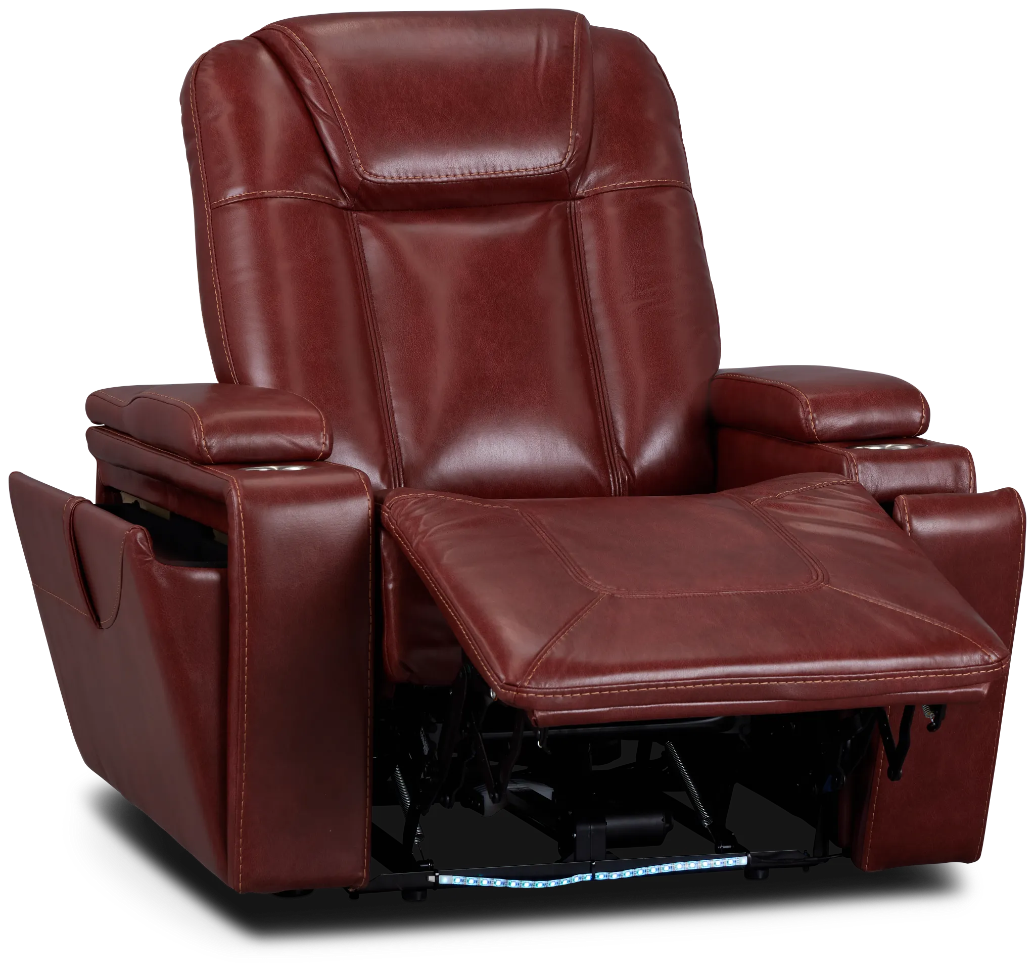 Meta Red Micro Power Recliner