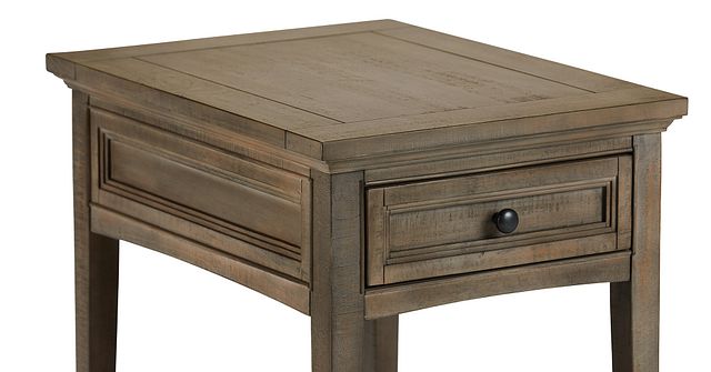 Heron Cove Light Tone Rectangular End Table