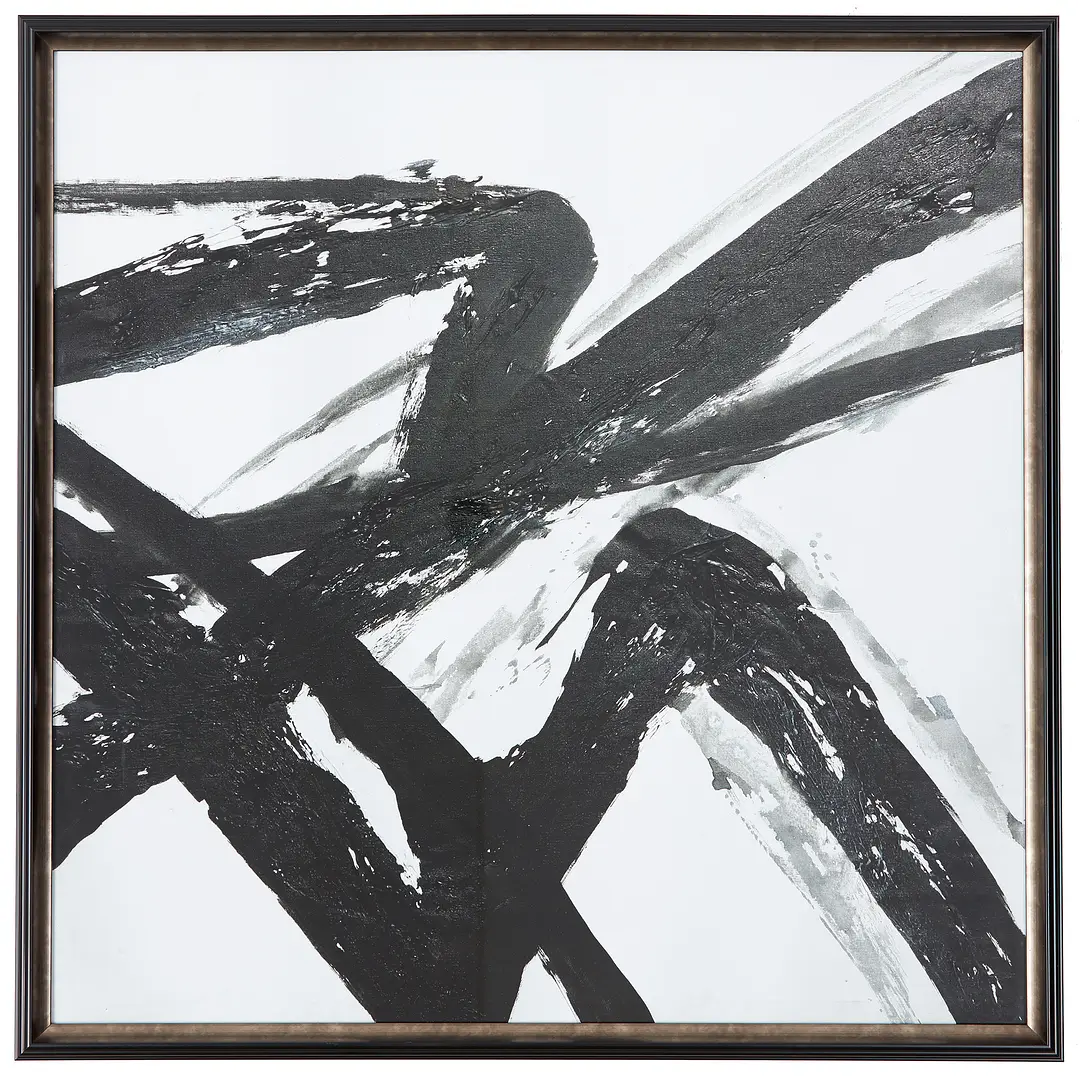 Abstact Black Framed Wall Art Abstact Black Framed Wall Art