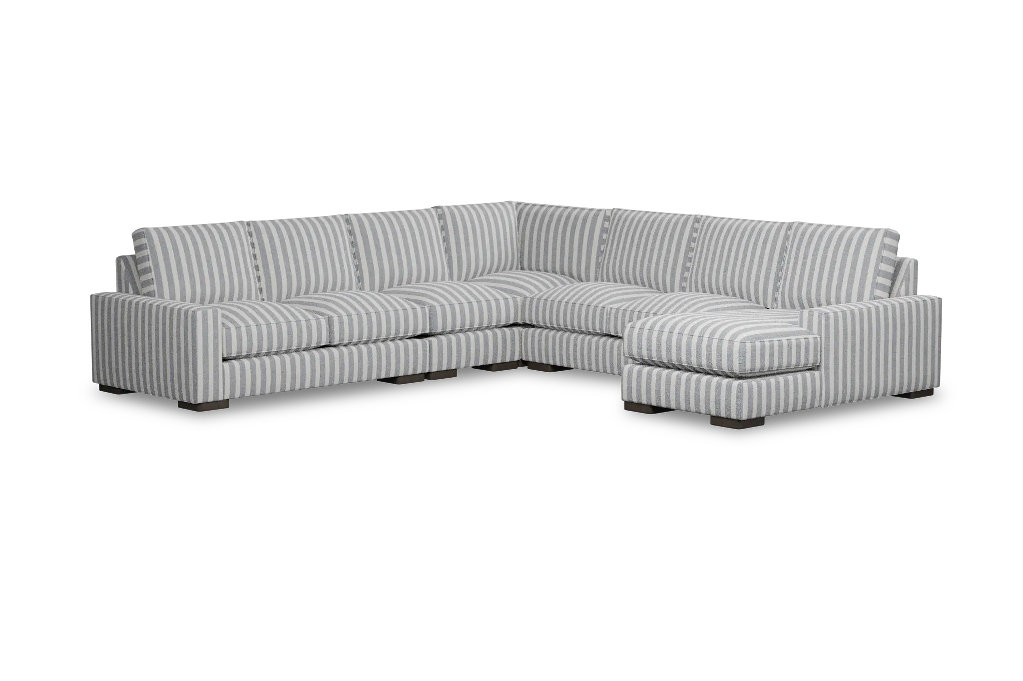 Edgewater Sea Lane Dark Blue Large Right Chaise Sectional Edgewater Sea Lane Dark Blue Large Right Chaise Sectional