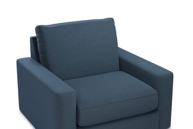 Edgewater Elite Blue Swivel Chair