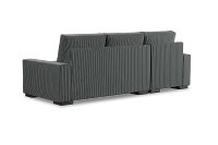 Edgewater Lucy Navy Left Chaise Sectional