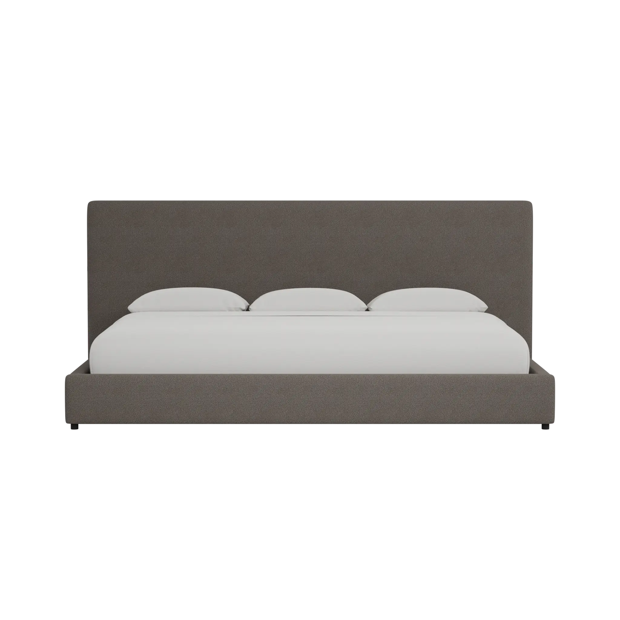 Grayton Elite Dark Gray 54" Upholstered Platform Bed Grayton Elite Dark Gray 54" Upholstered Platform Bed