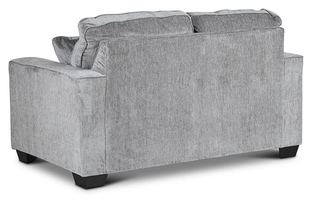 Altari Light Gray Micro Loveseat