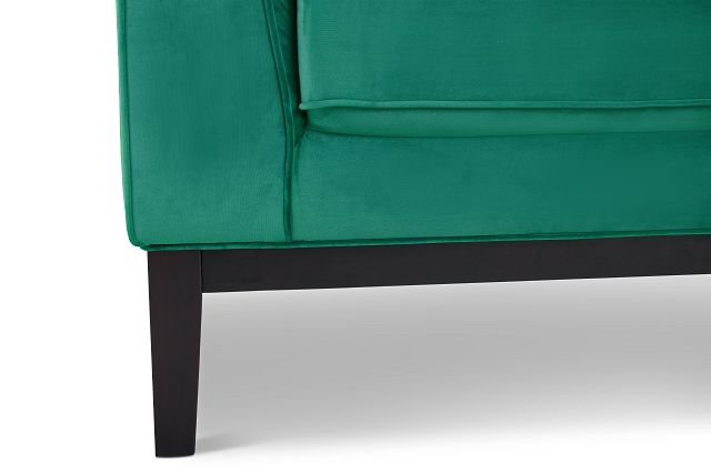 Ava Fabric Green Sofa