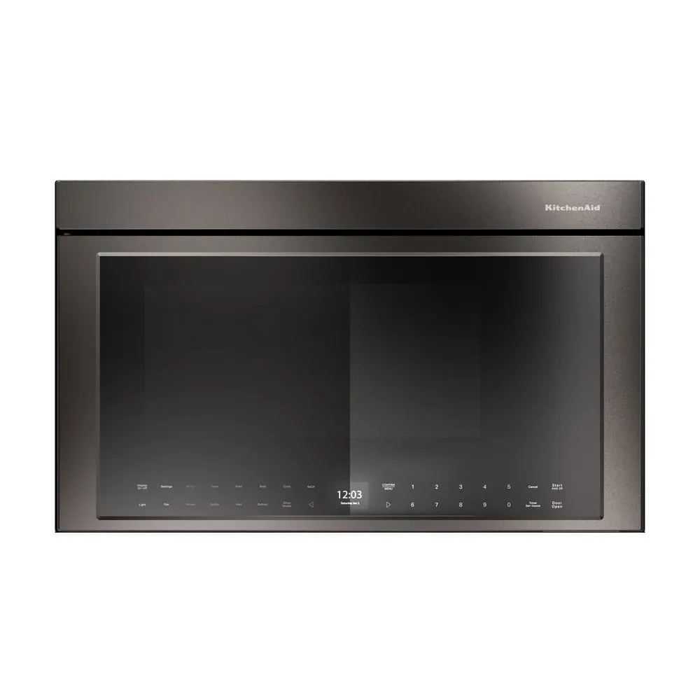 Kitchenaid 530 Series Black Over-the-range Microwave