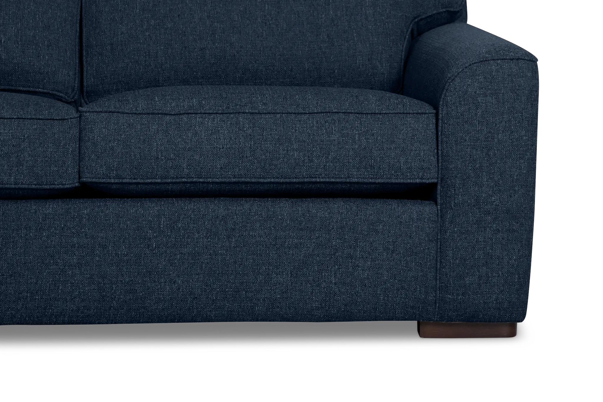 Sinclair Dark Blue Fabric Memory Foam Sleeper Sinclair Dark Blue Fabric Memory Foam Sleeper