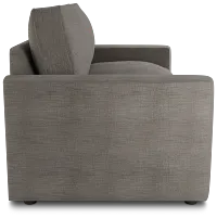 Siesta Victory Gray Fabric Loveseat