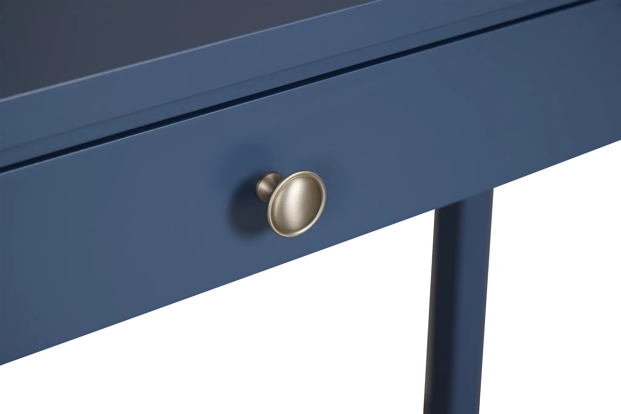 Charleston Dark Blue 1-drawer Desk Charleston Dark Blue 1-drawer Desk