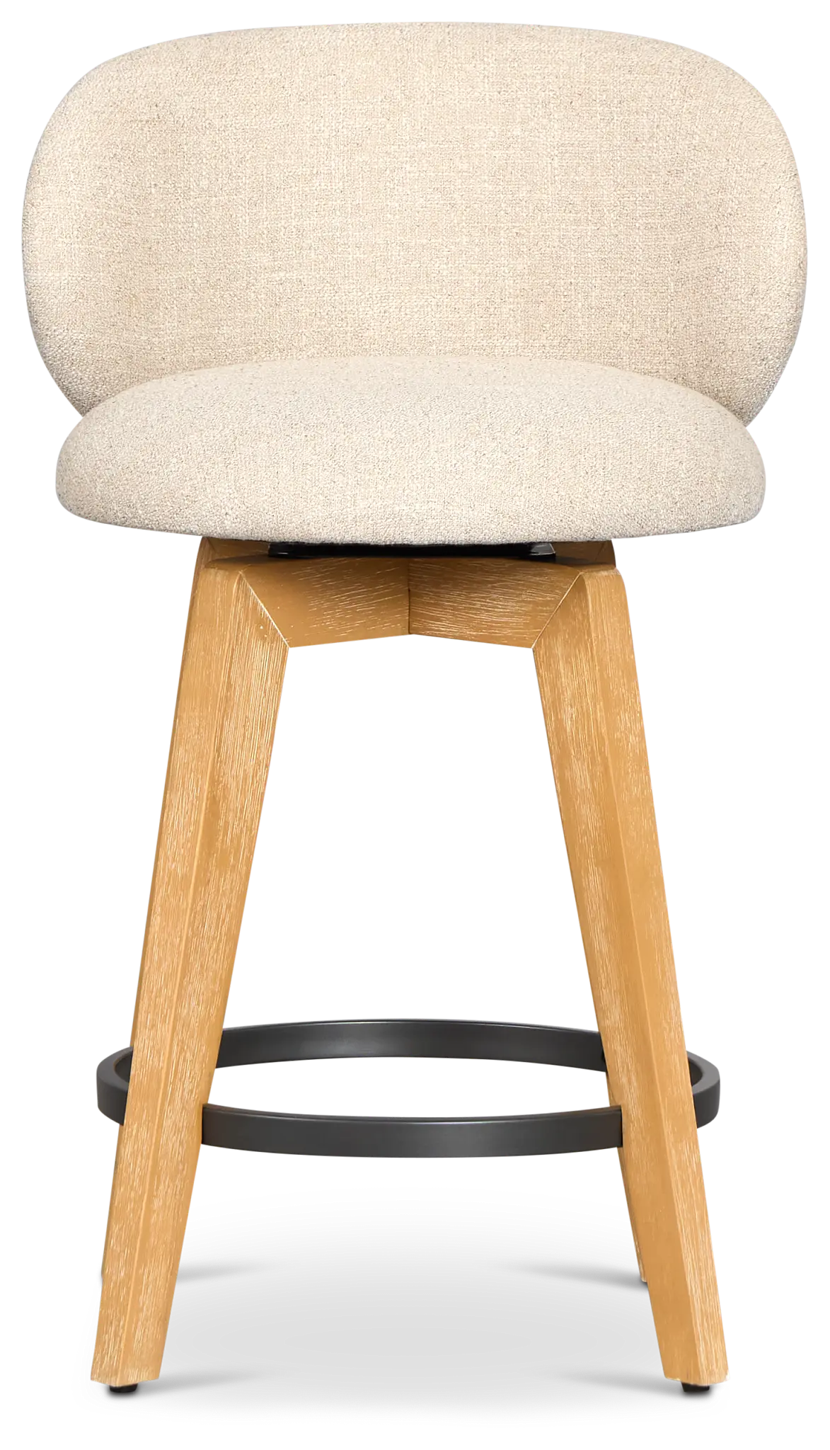 Arlo Light Beige Uph 24" Swivel Barstool Arlo Light Beige Uph 24" Swivel Barstool