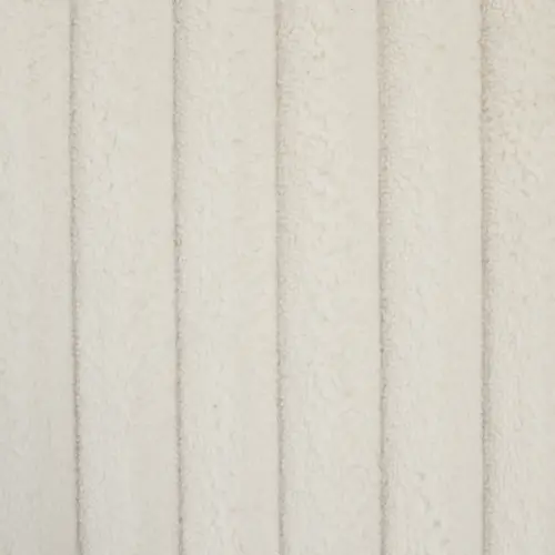 IVORY Charlie Ivory Fabric Left Chaise Sectional