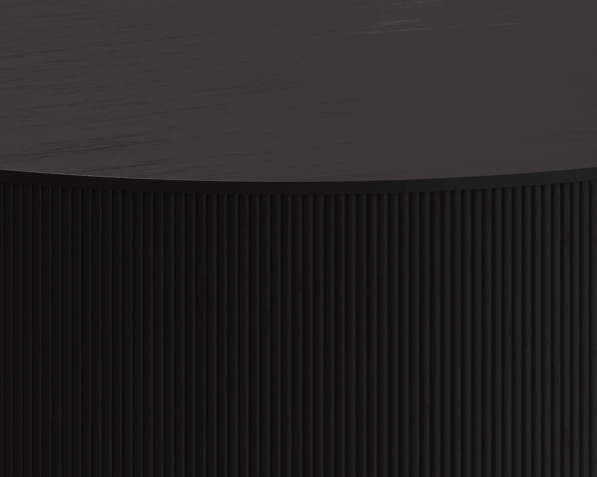 Delphi Dark Gray Round Coffee Table