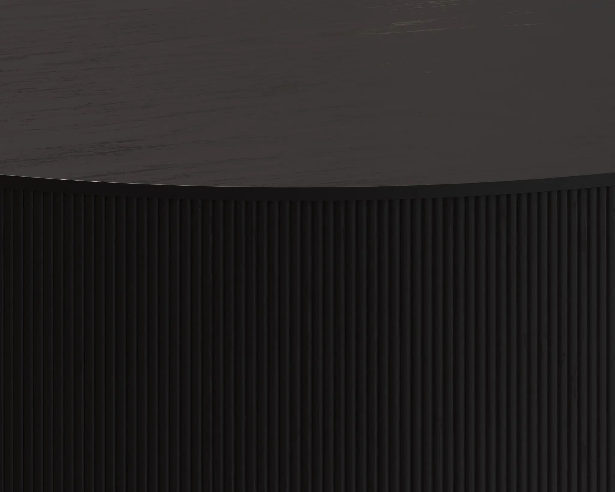 Delphi Dark Gray Round Coffee Table Delphi Dark Gray Round Coffee Table