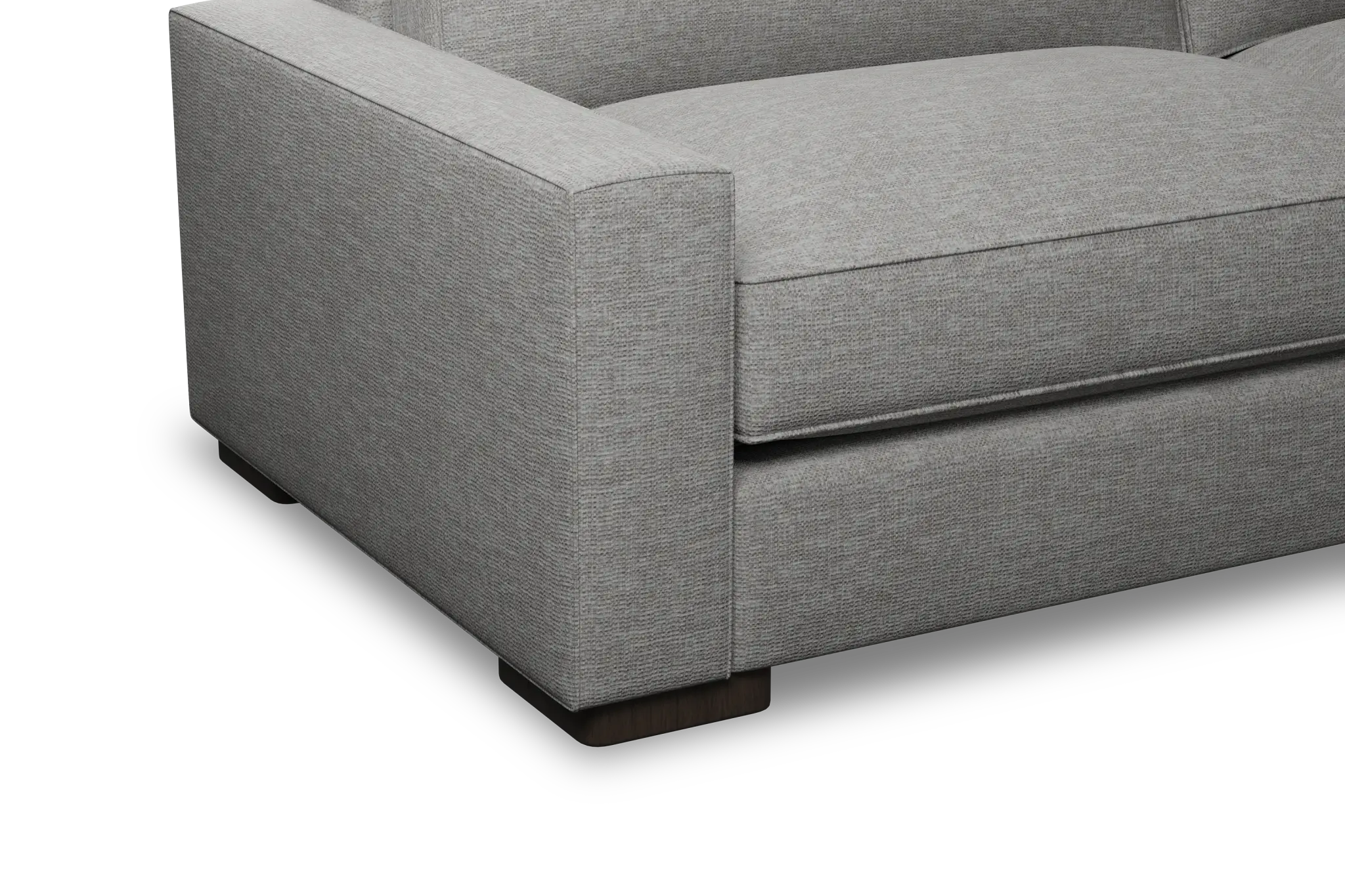 Edgewater Victory Gray 96" Sofa W/ 2 Cushions Edgewater Victory Gray 96" Sofa W/ 2 Cushions