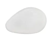 Belina White Oval Coffee Table