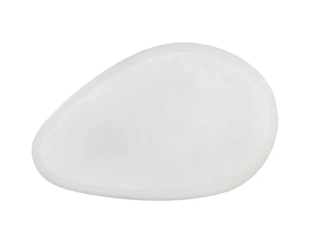 Belina White Oval Coffee Table Belina White Oval Coffee Table